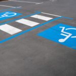 Disabled Parking Bay Line Markings contractors in Farnham